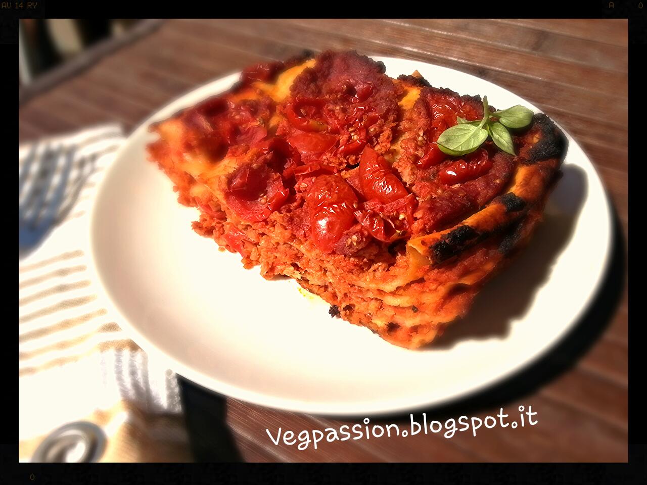 Lasagne Rag Di Soia Ricetta Vegan Veganly It