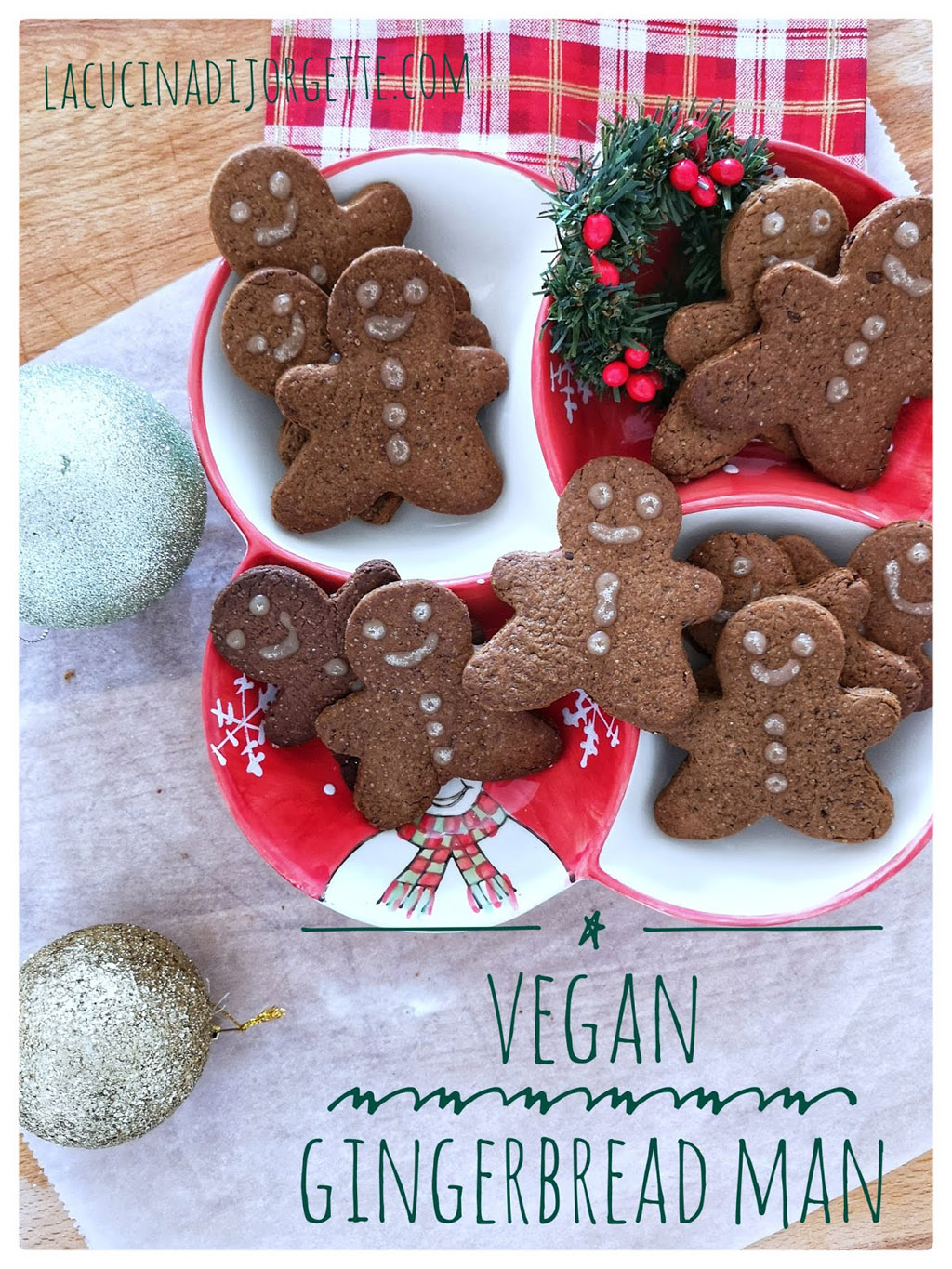 Vegan Gingerbread Man Ricetta Vegan Veganly It