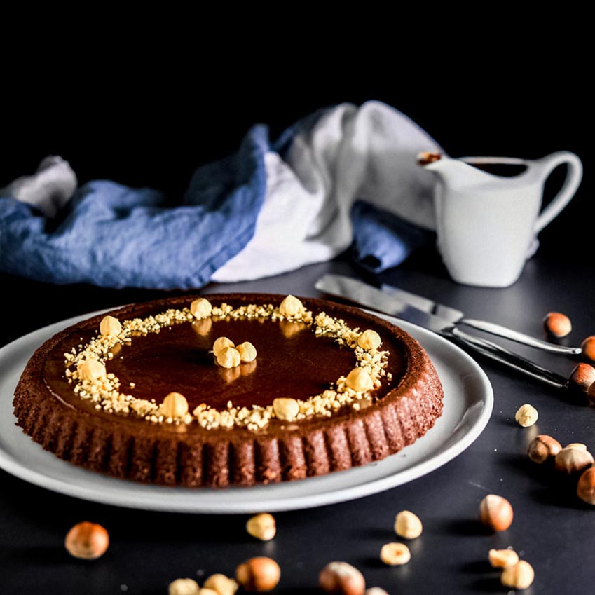 Torta gianduia vegan