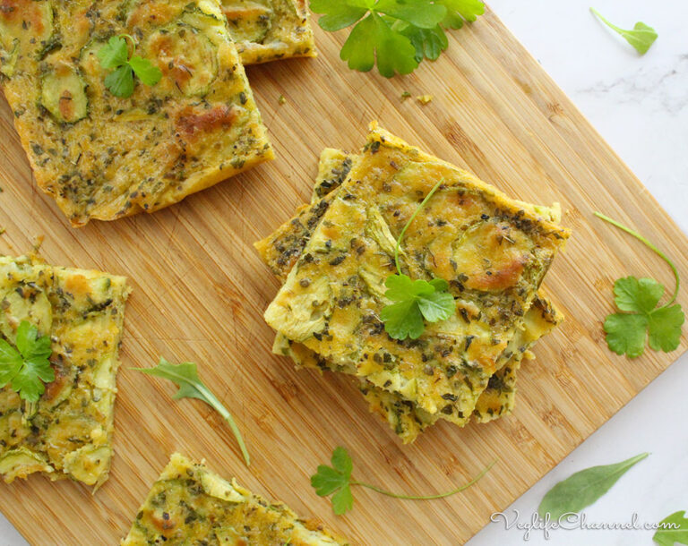 Schiacciata Di Zucchine Vegan Senza Glutine Ricetta Vegan Veganly It