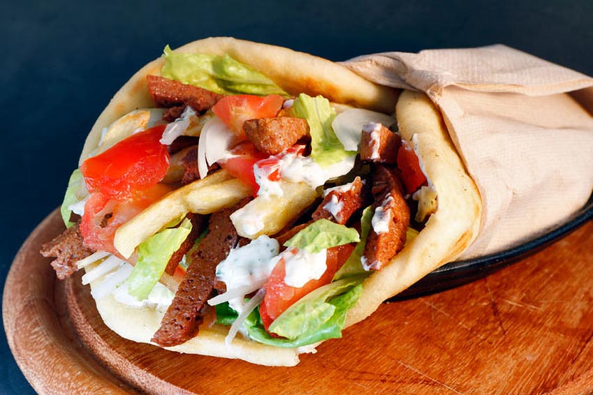 Gyros vegano