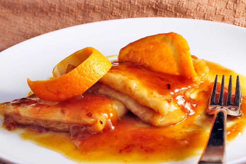 Crepes Suzette vegane