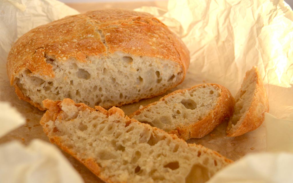 Pane fatto in casa facilissimo e Burro vegano